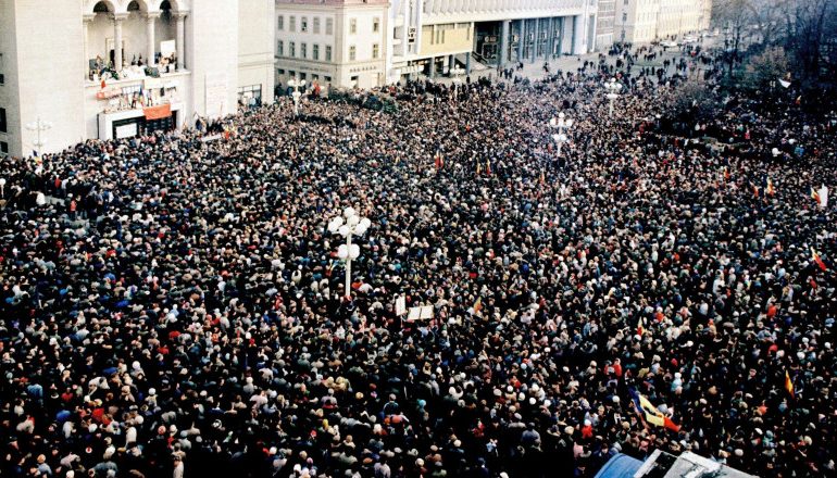 Scurtă descriere a Revoluției din 1989 din România