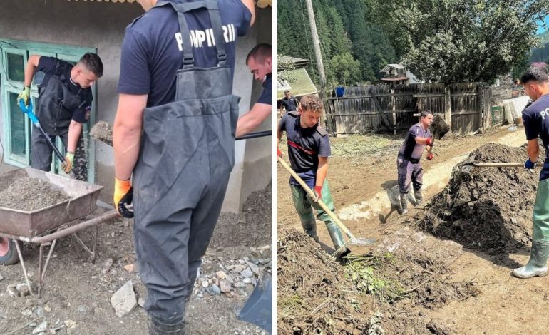 Intervenții neîntrerupte pentru remedierea pagubelor produse de inundații în Suceava