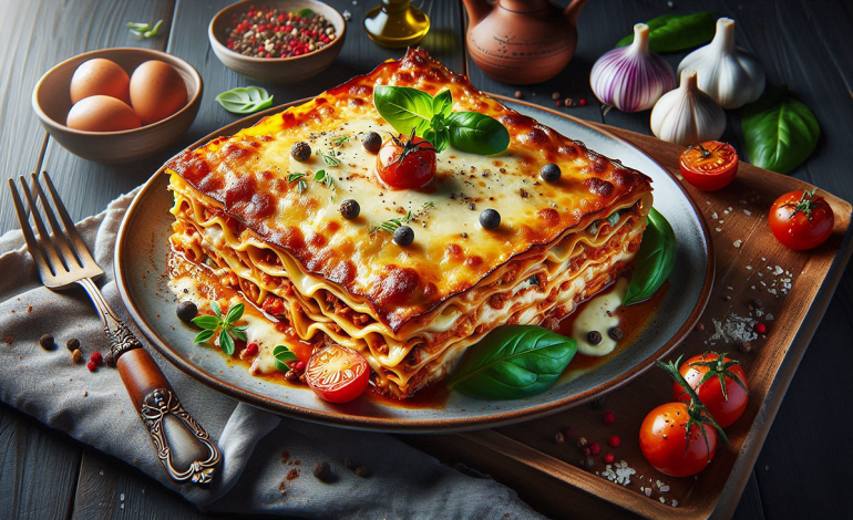 Rețetă de lasagna cu carne și sos bechamel