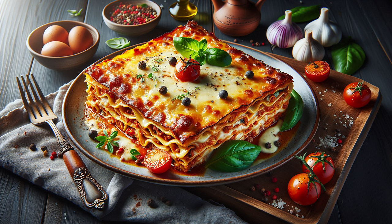 Rețetă de lasagna cu carne și sos bechamel